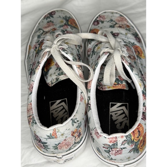 Vans Women's Era Floral Garden Canvas Classic Lace Up Sneakers Size 7.5 - Picture 6 of 8